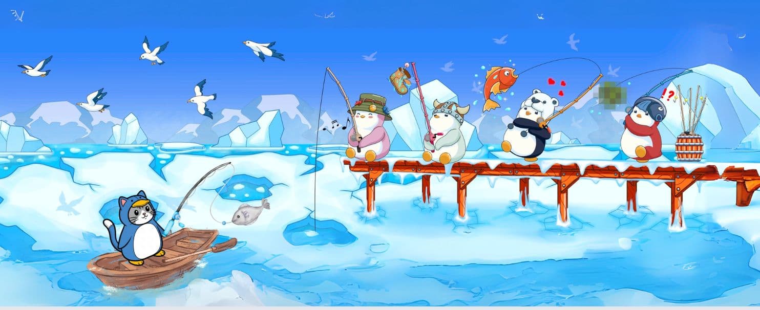 MOGU - Cat in Penguins World